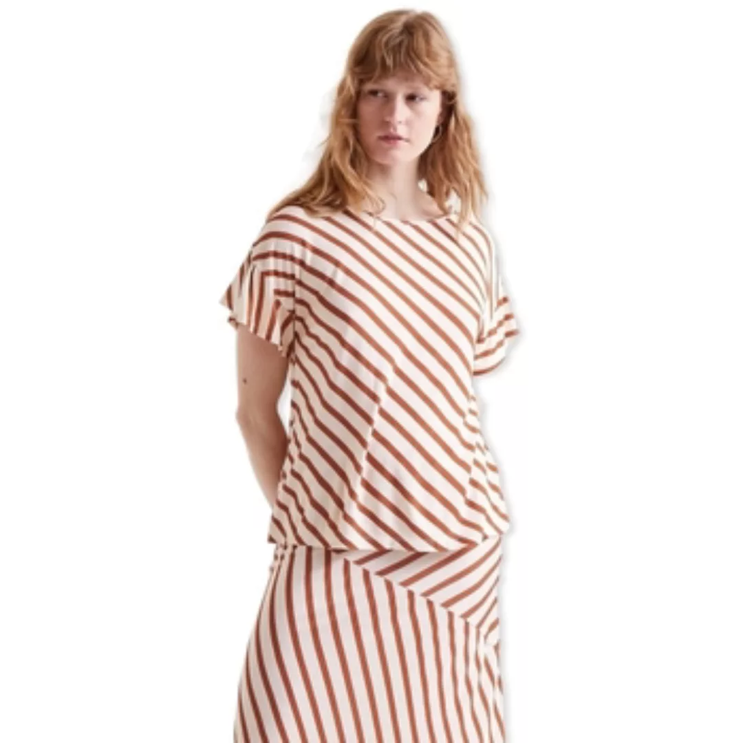 Compania Fantastica  Blusen COMPAÑIA FANTÁSTICA Top 41055 - Stripes günstig online kaufen