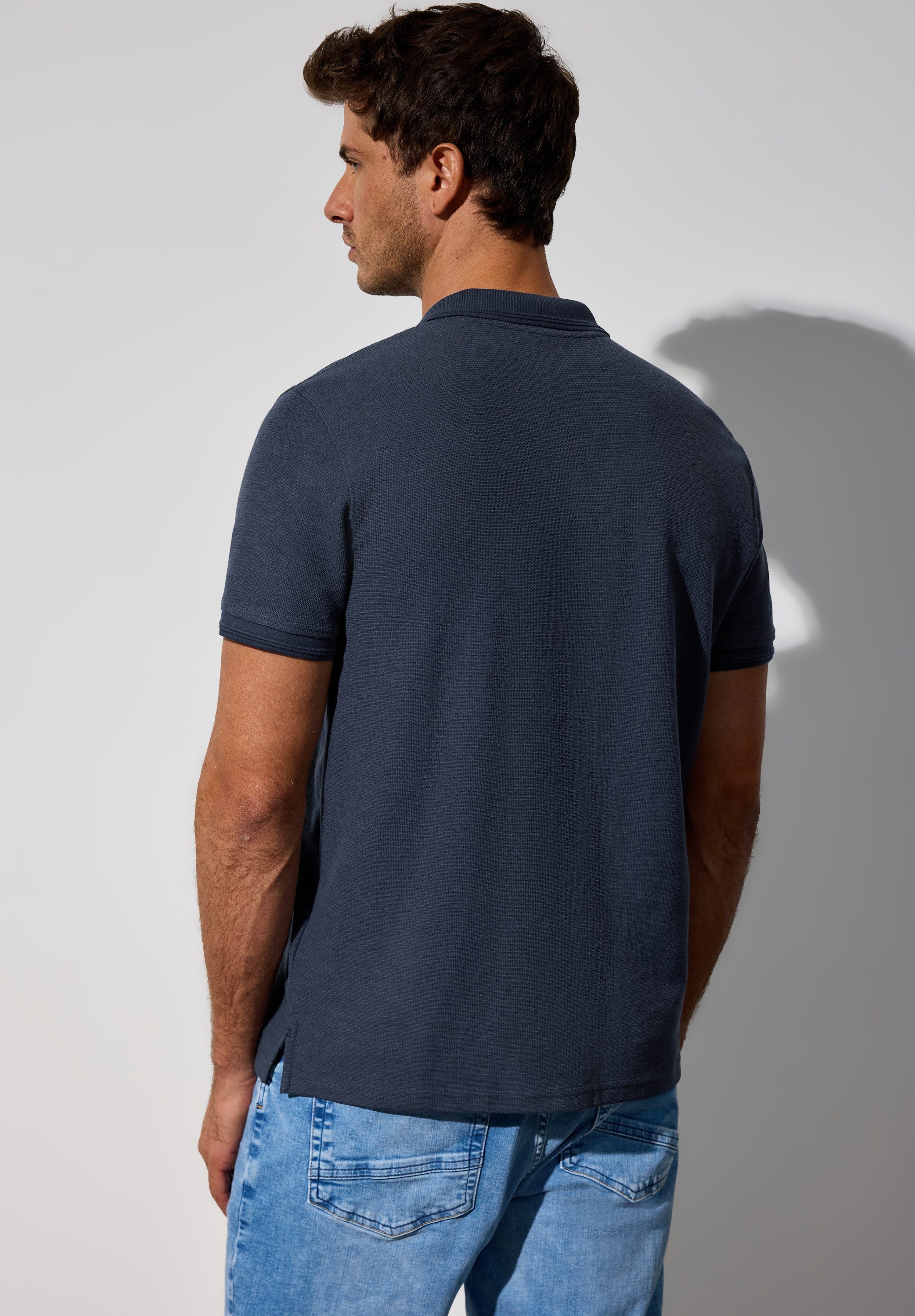 STREET ONE MEN Poloshirt im soften günstig online kaufen
