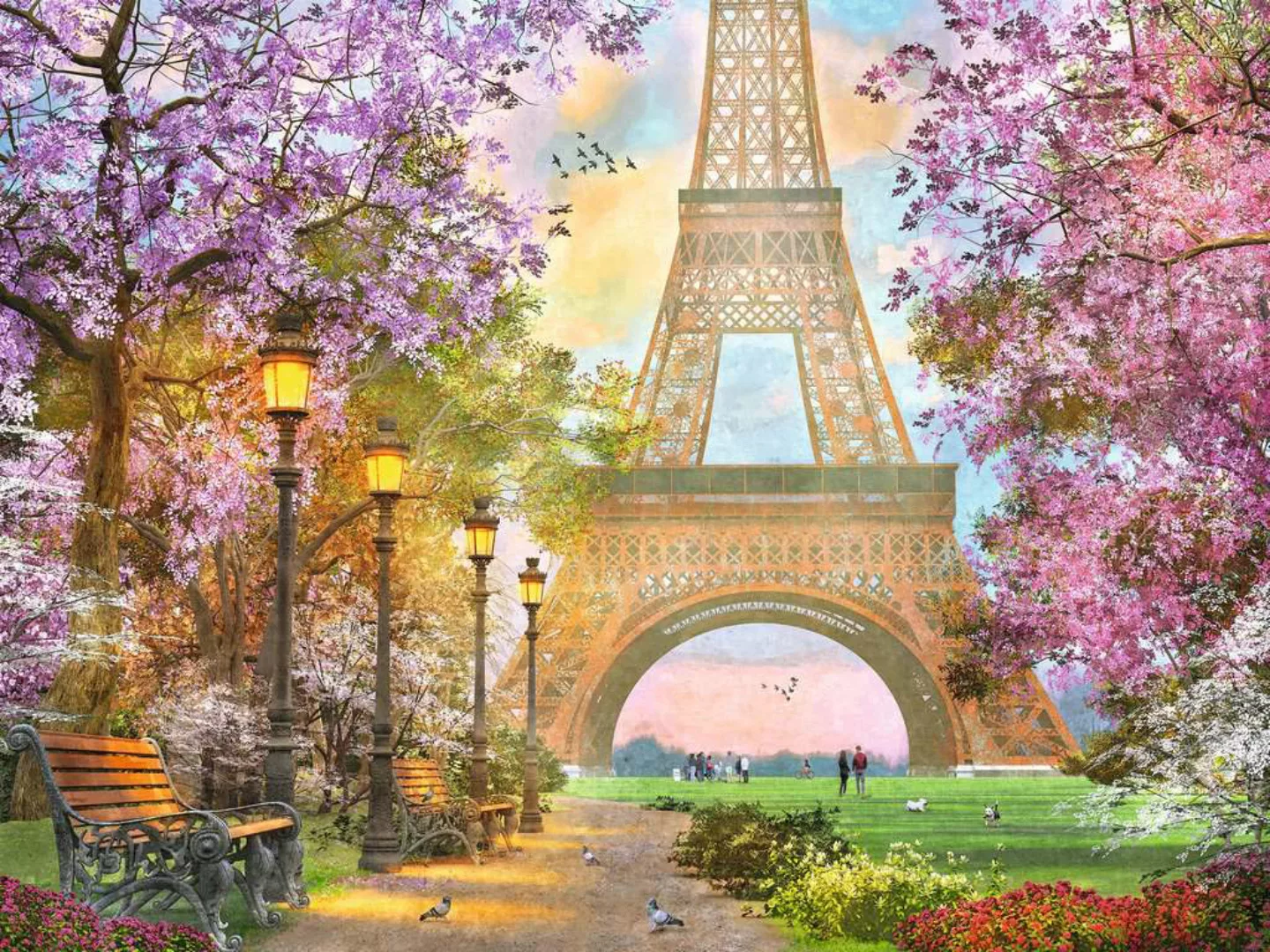 Verliebt In Paris - Puzzle 1500 Teile günstig online kaufen