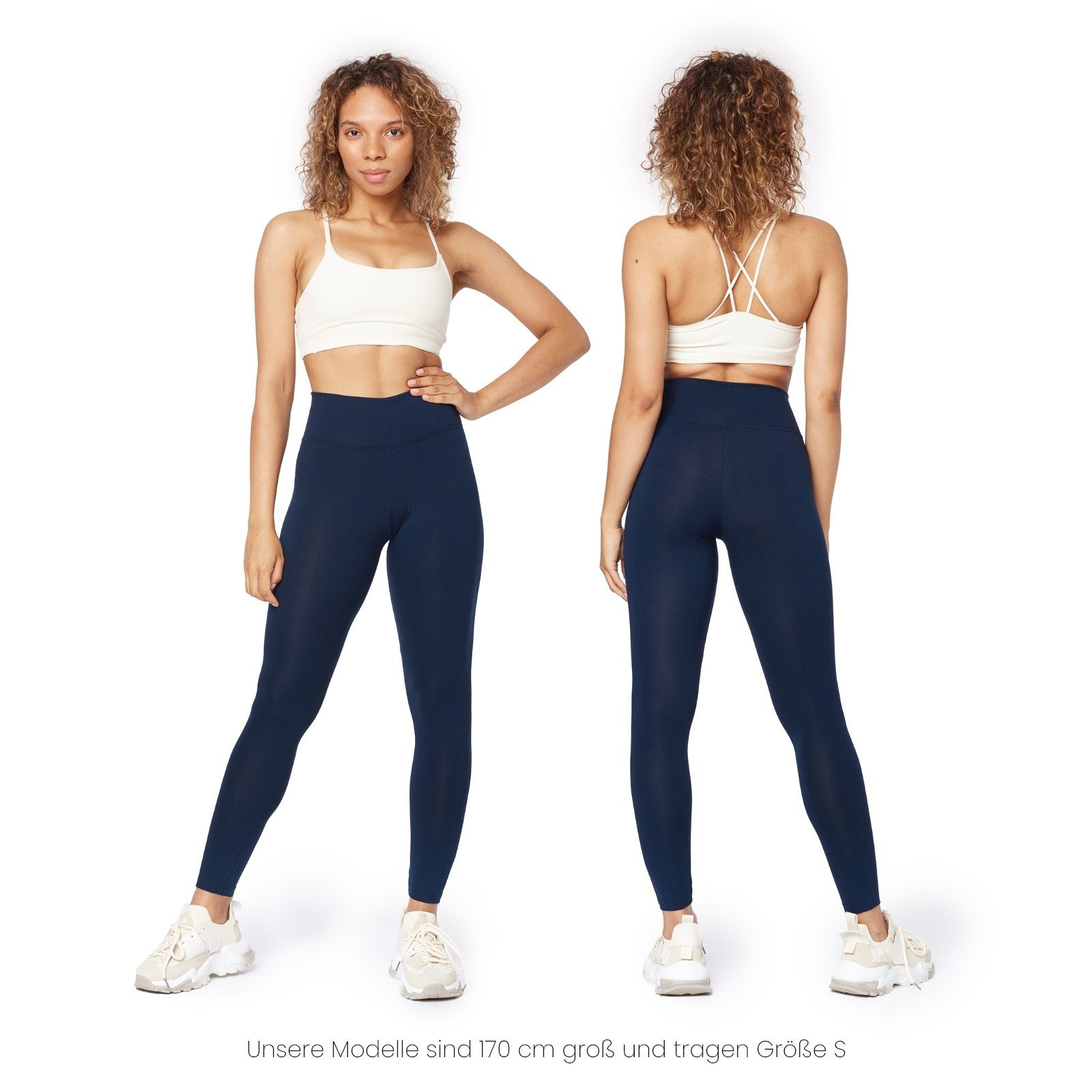 Bellivalini Highwaist Leggings Damen Lange Leggings günstig online kaufen