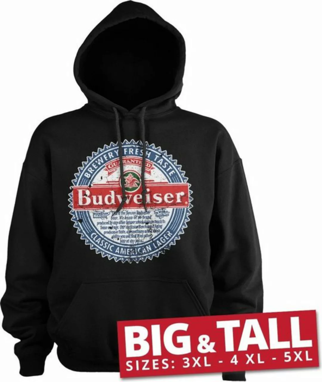 Budweiser Kapuzenpullover günstig online kaufen