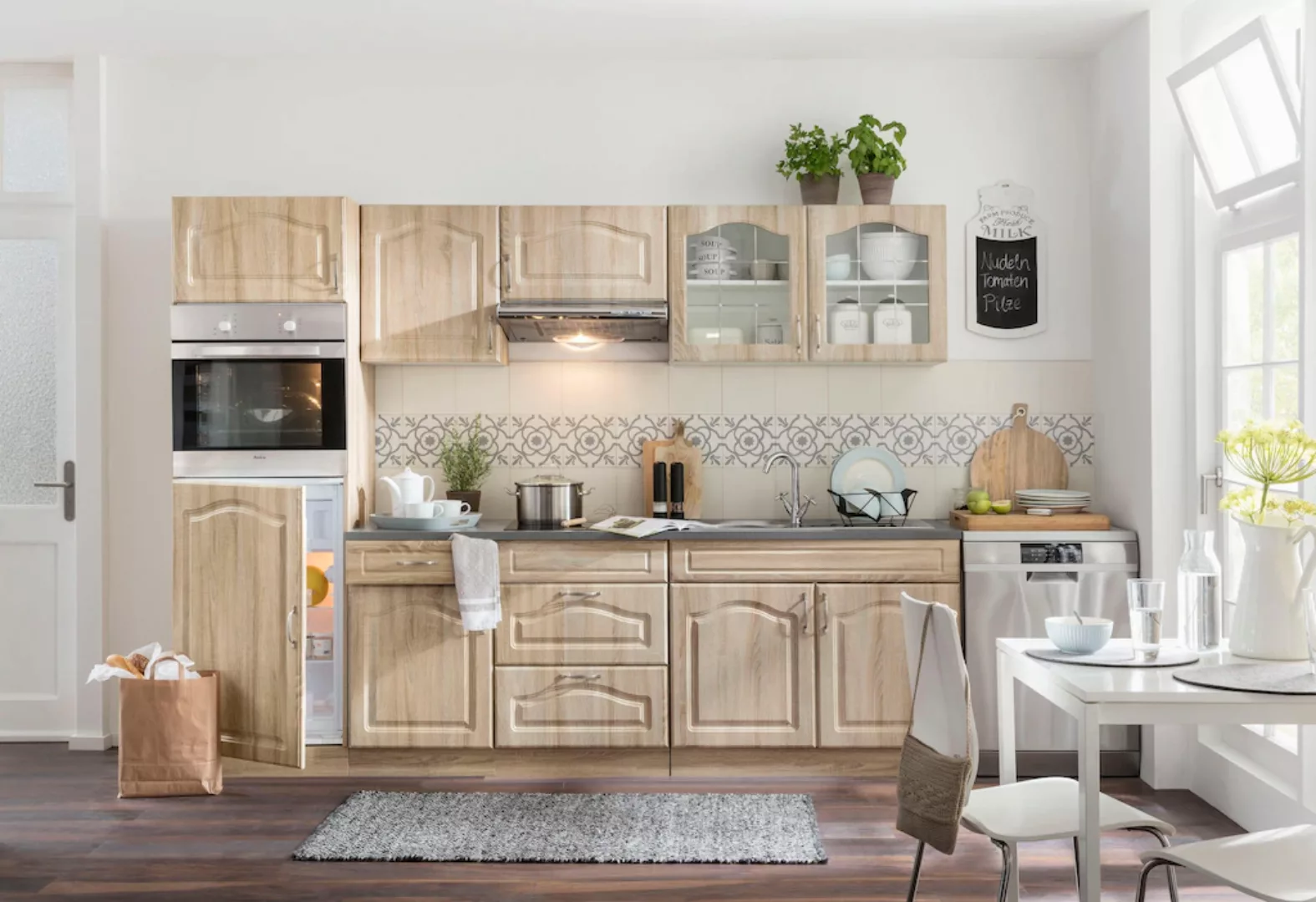 wiho Küchen Küchenzeile "Linz", ohne E-Geräte, Breite 270 cm günstig online kaufen