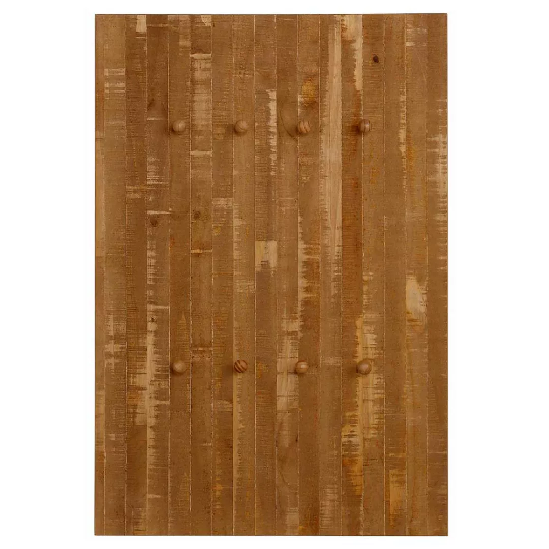 Garderobenhakenleiste aus Kiefer Massivholz 75 cm breit günstig online kaufen
