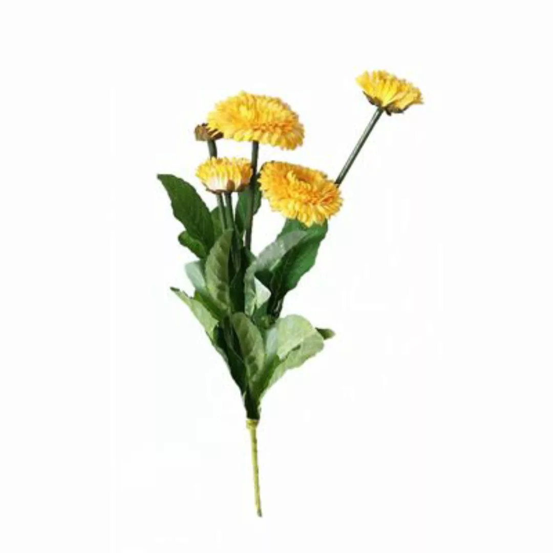 HTI-Living Kunstblume Gelbe Margerite Flora gelb/grün günstig online kaufen