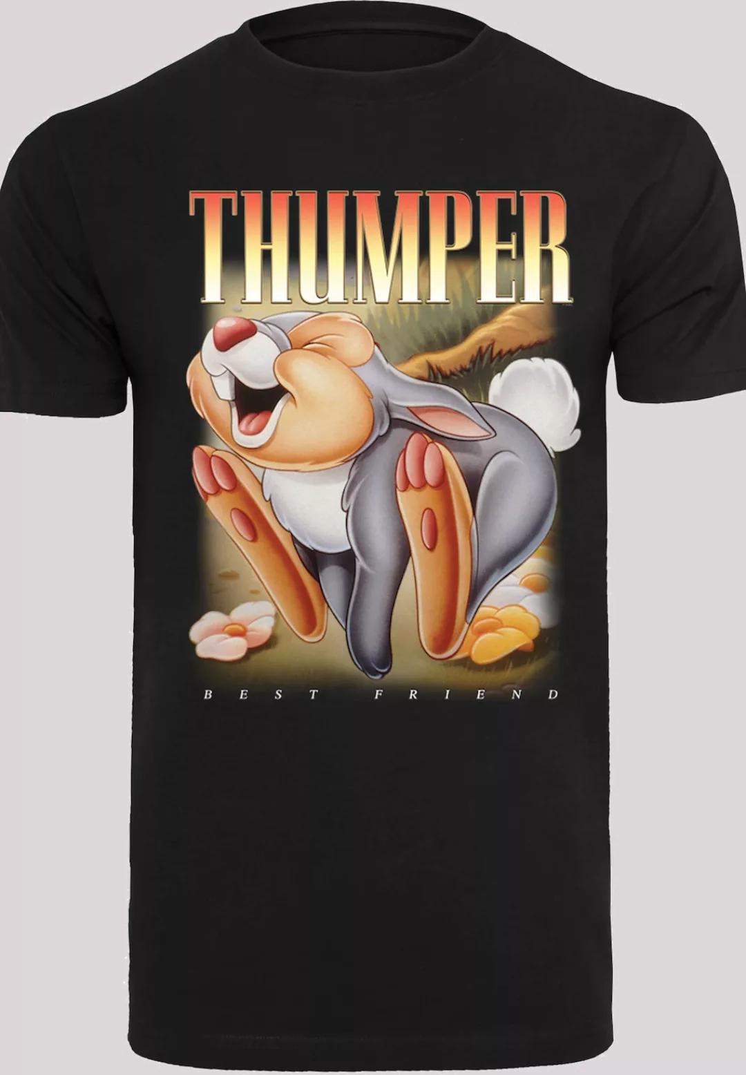 F4NT4STIC Kurzarmshirt "F4NT4STIC Herren Bambi Thumper Montage with T-Shirt günstig online kaufen