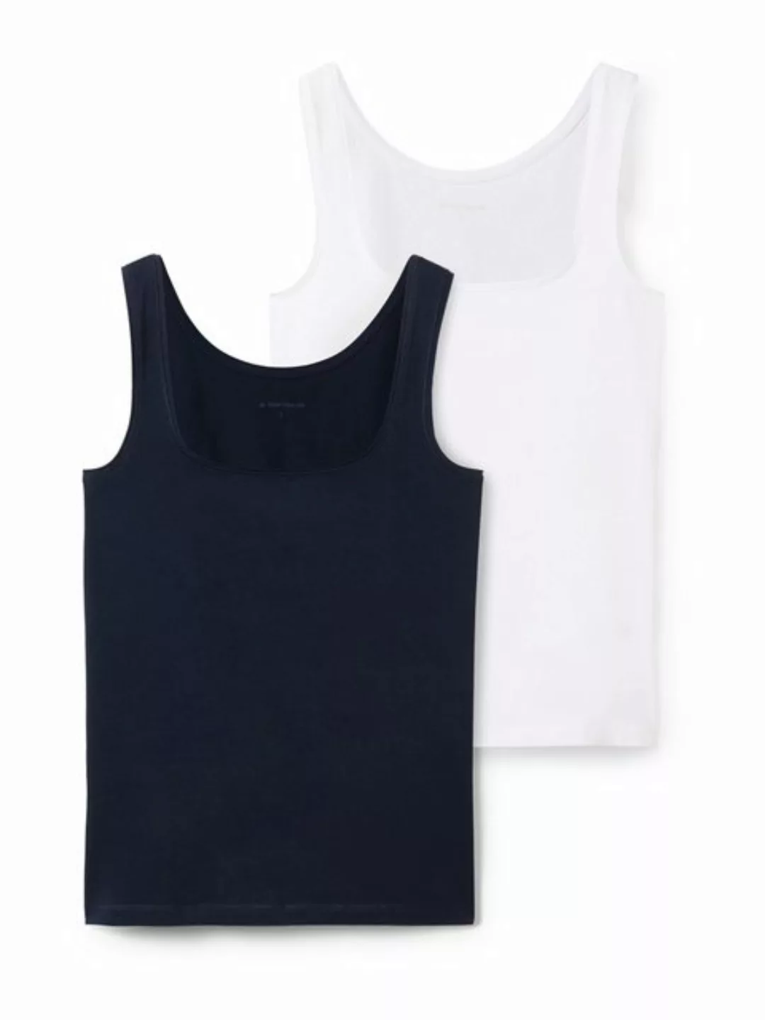 TOM TAILOR Tanktop (Packung, 2-tlg) im Doppelpack günstig online kaufen