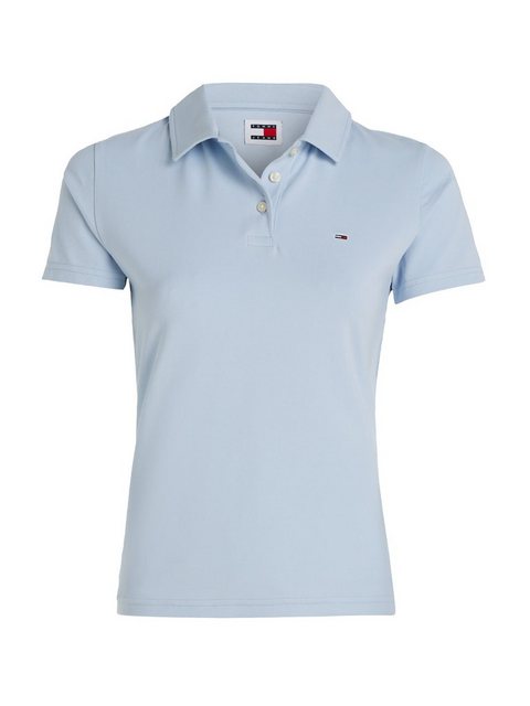 Tommy Jeans Poloshirt mit kurzer Knopfleiste günstig online kaufen