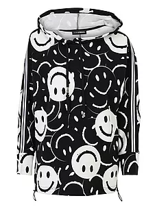 Long-Sweatshirt Doris Streich schwarz günstig online kaufen