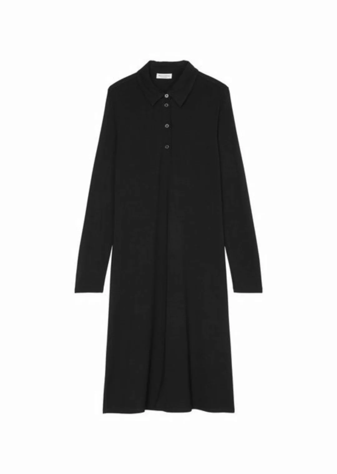 Marc O'Polo Midikleid Jersey dress, long sleeve, collar günstig online kaufen