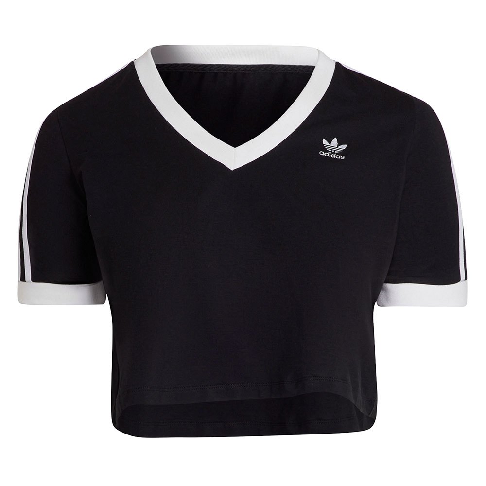 Adidas Originals Cropped Big Kurzärmeliges T-shirt 4X Black günstig online kaufen