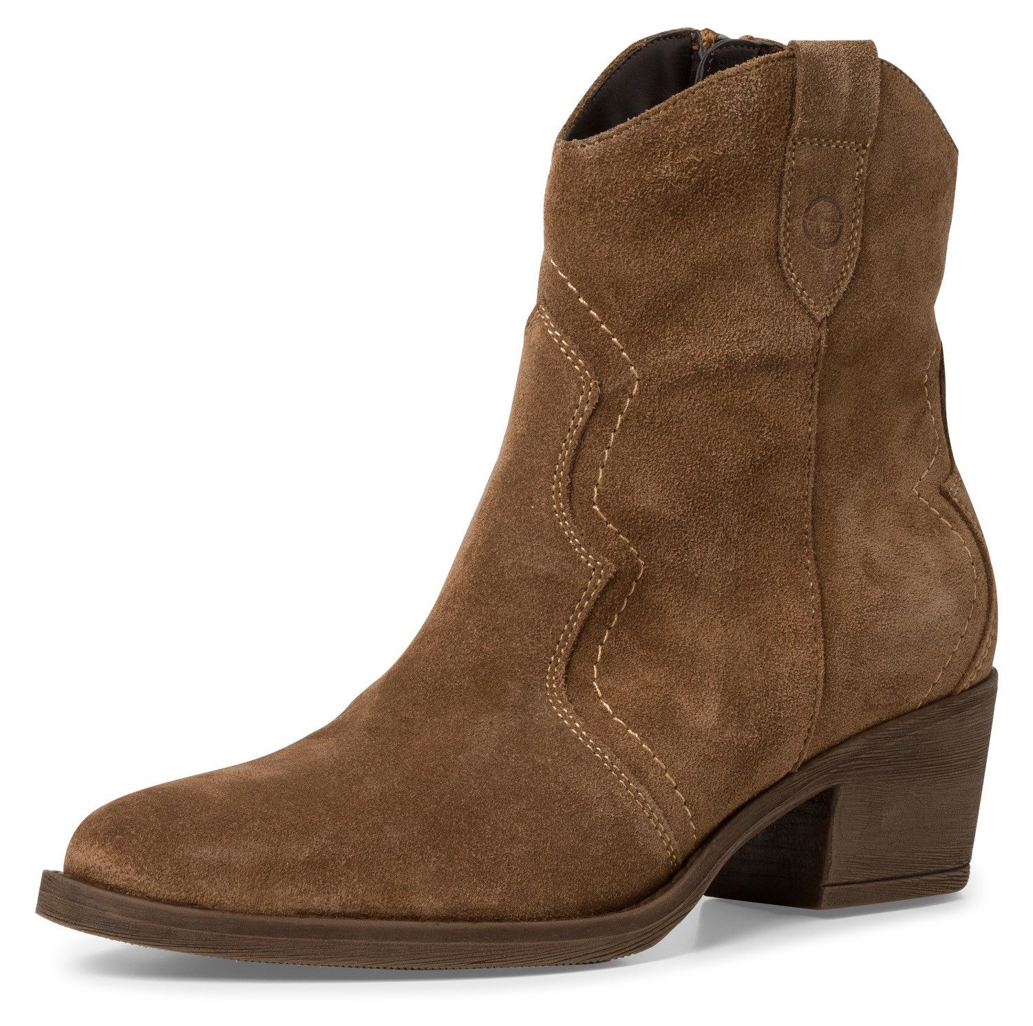 Tamaris Cowboy Stiefelette, Blockabsatz, Festival, Western-Boots günstig online kaufen