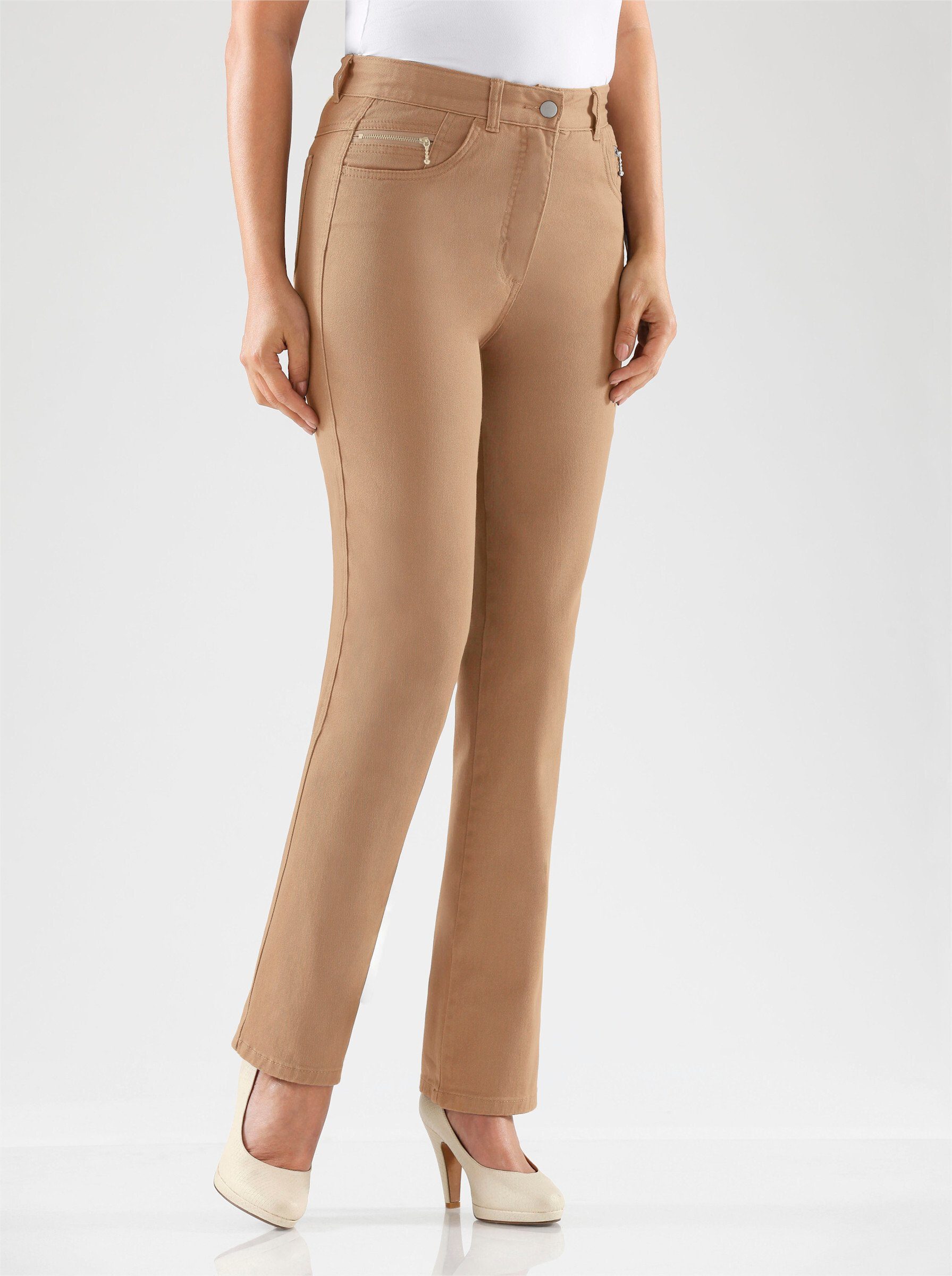 Casual Looks 5-Pocket-Jeans, (1 tlg.) günstig online kaufen