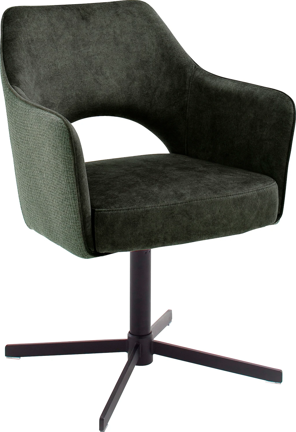 MCA furniture Esszimmerstuhl »Valetta«, (Set), 2 St., Stoffbezug, 360° dreh günstig online kaufen