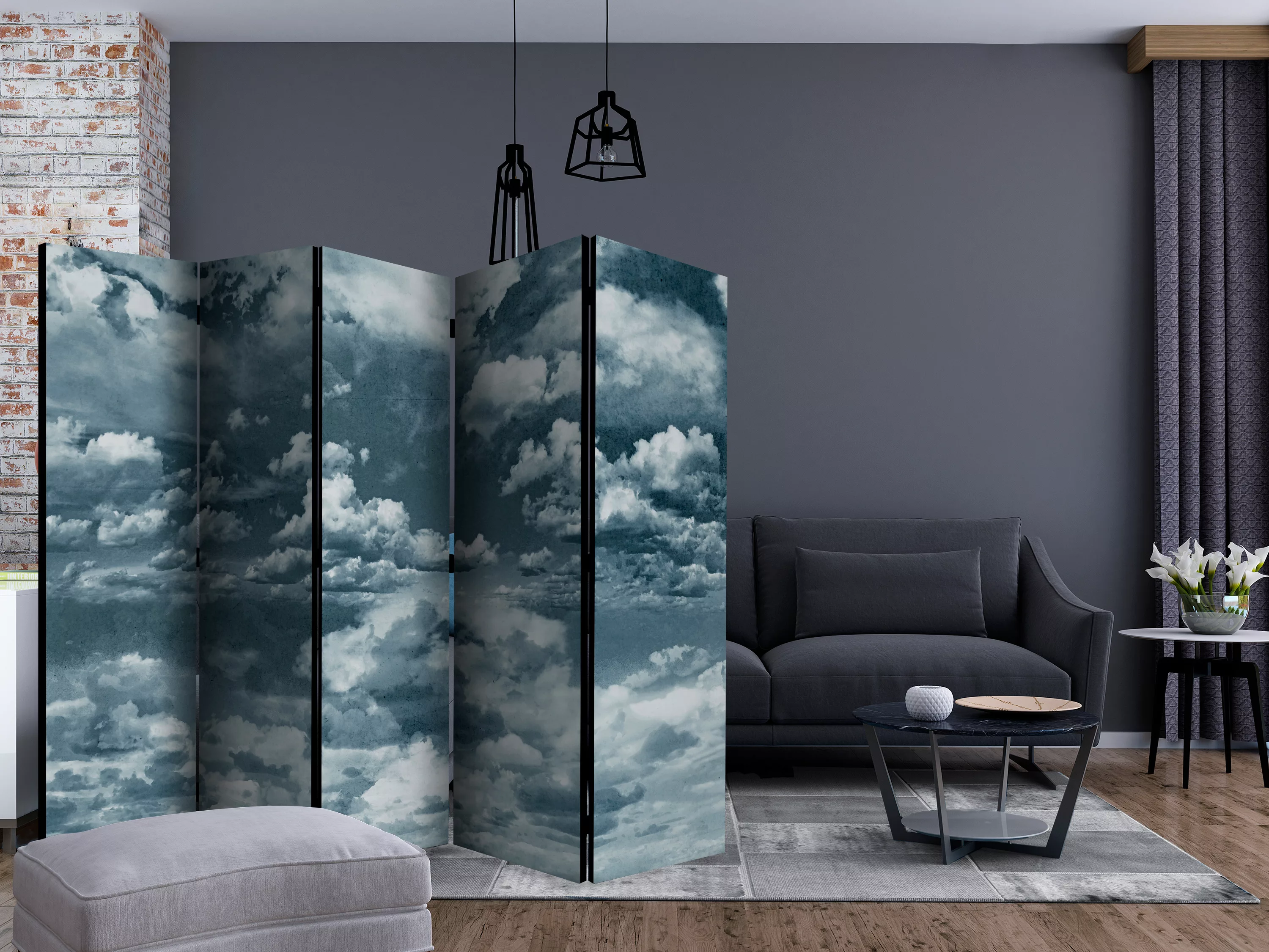 5-teiliges Paravent - Heaven, I'm In Heaven... Ii [room Dividers] günstig online kaufen