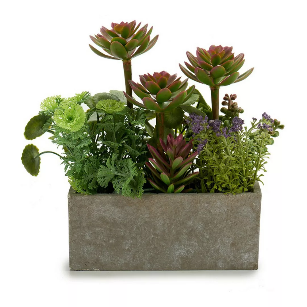 Blumenkasten Grau Stein (17 X 6,6 X 7 Cm) günstig online kaufen