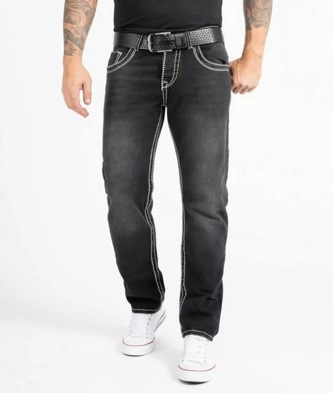 Rock Creek Straight-Jeans Herren Comfort Fit Jeans RC-2169 günstig online kaufen