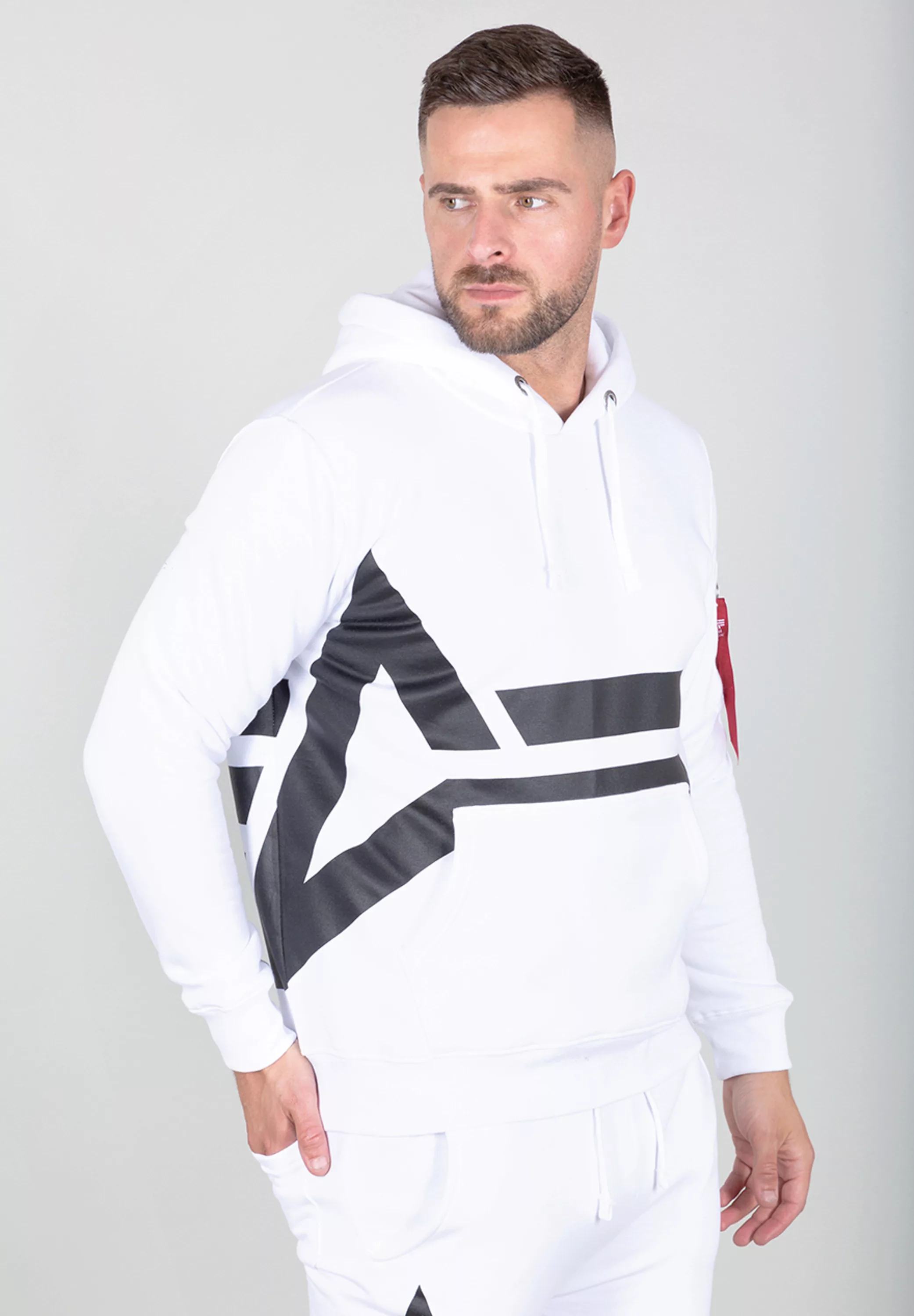 Alpha Industries Hoodie "ALPHA INDUSTRIES Men - Hoodies Side Logo Hoody" günstig online kaufen