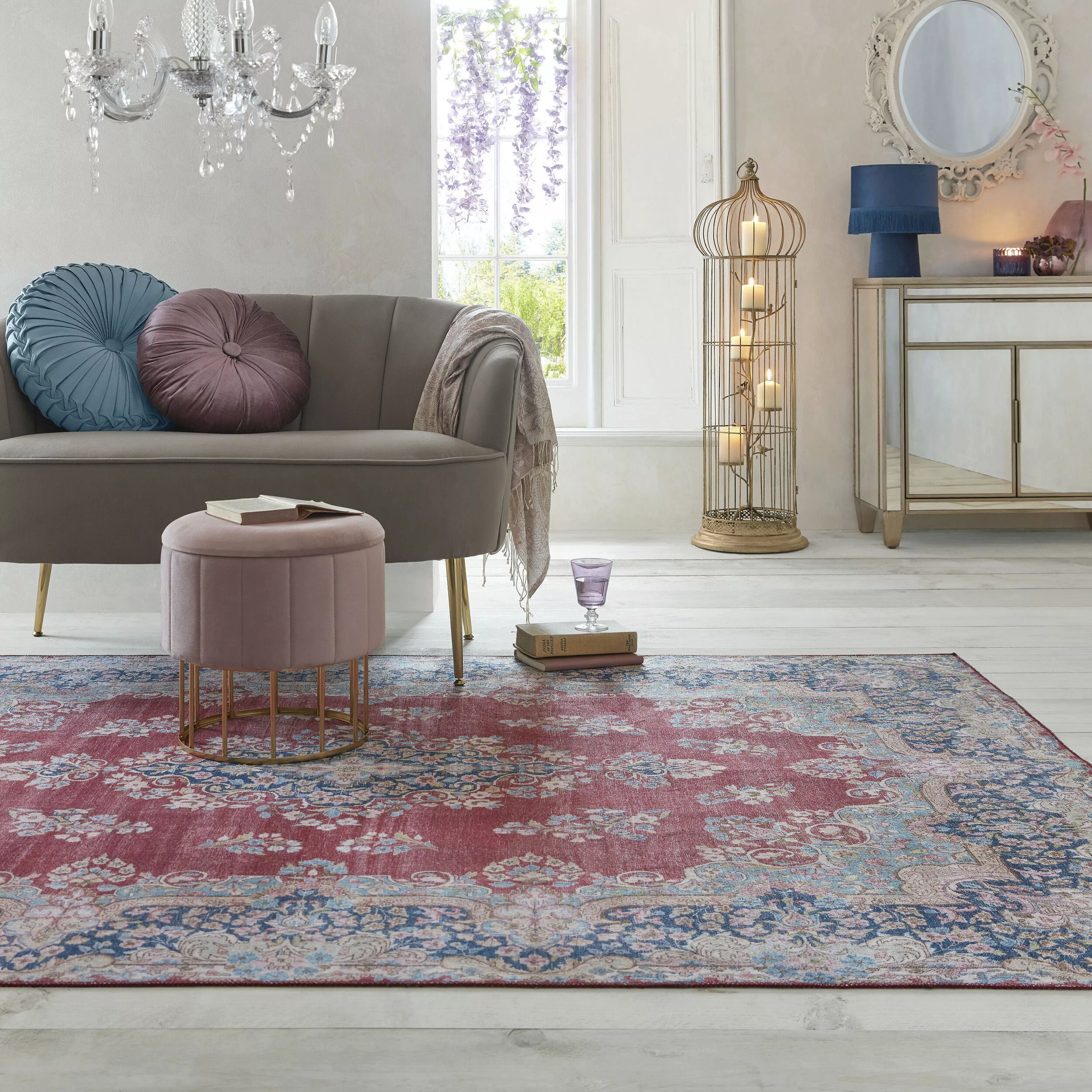FLAIR RUGS Teppich »Colby«, rechteckig, 7 mm Höhe, fußbodenheizungsgeeignet günstig online kaufen