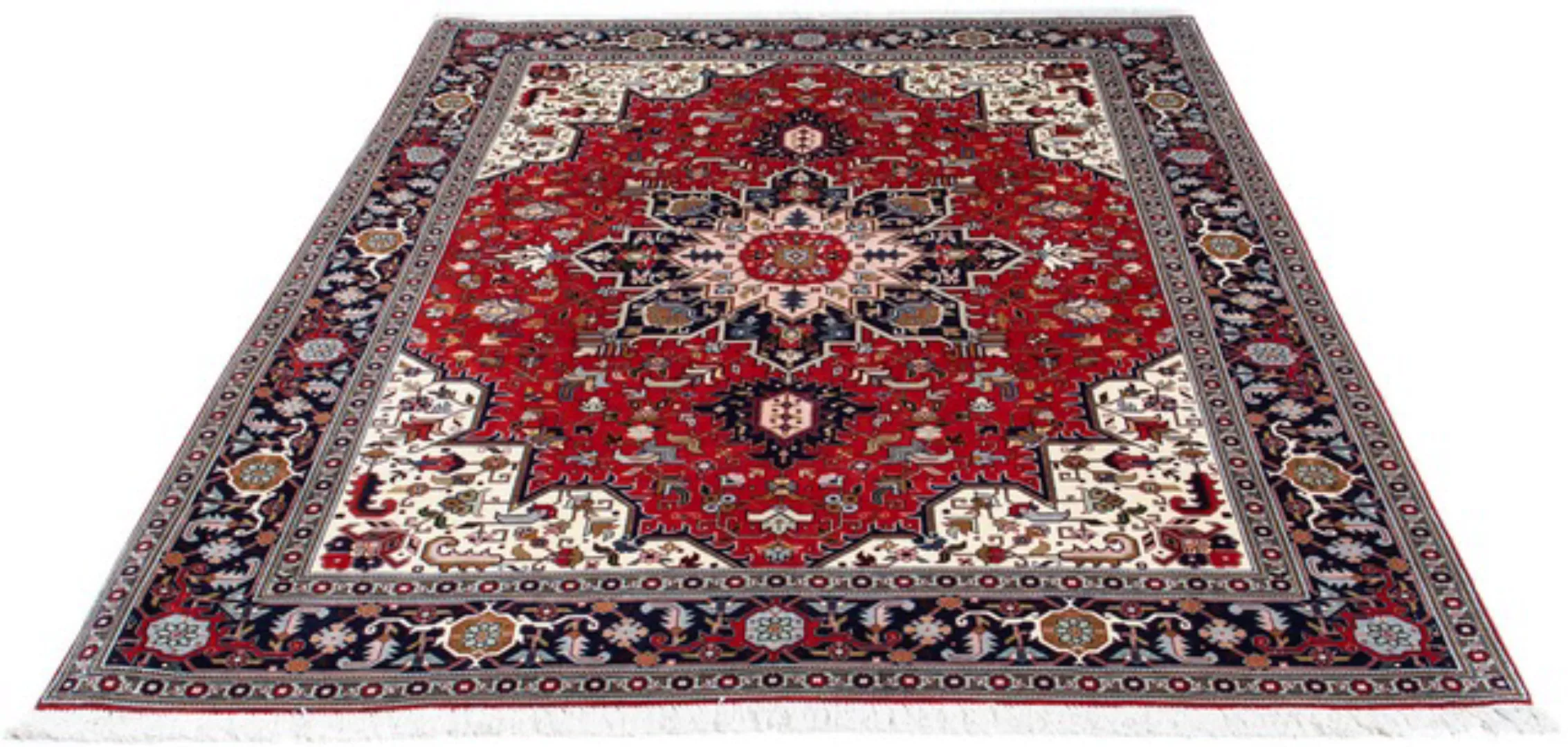 morgenland Orientteppich »Perser - Täbriz - Royal - 196 x 152 cm - dunkelro günstig online kaufen