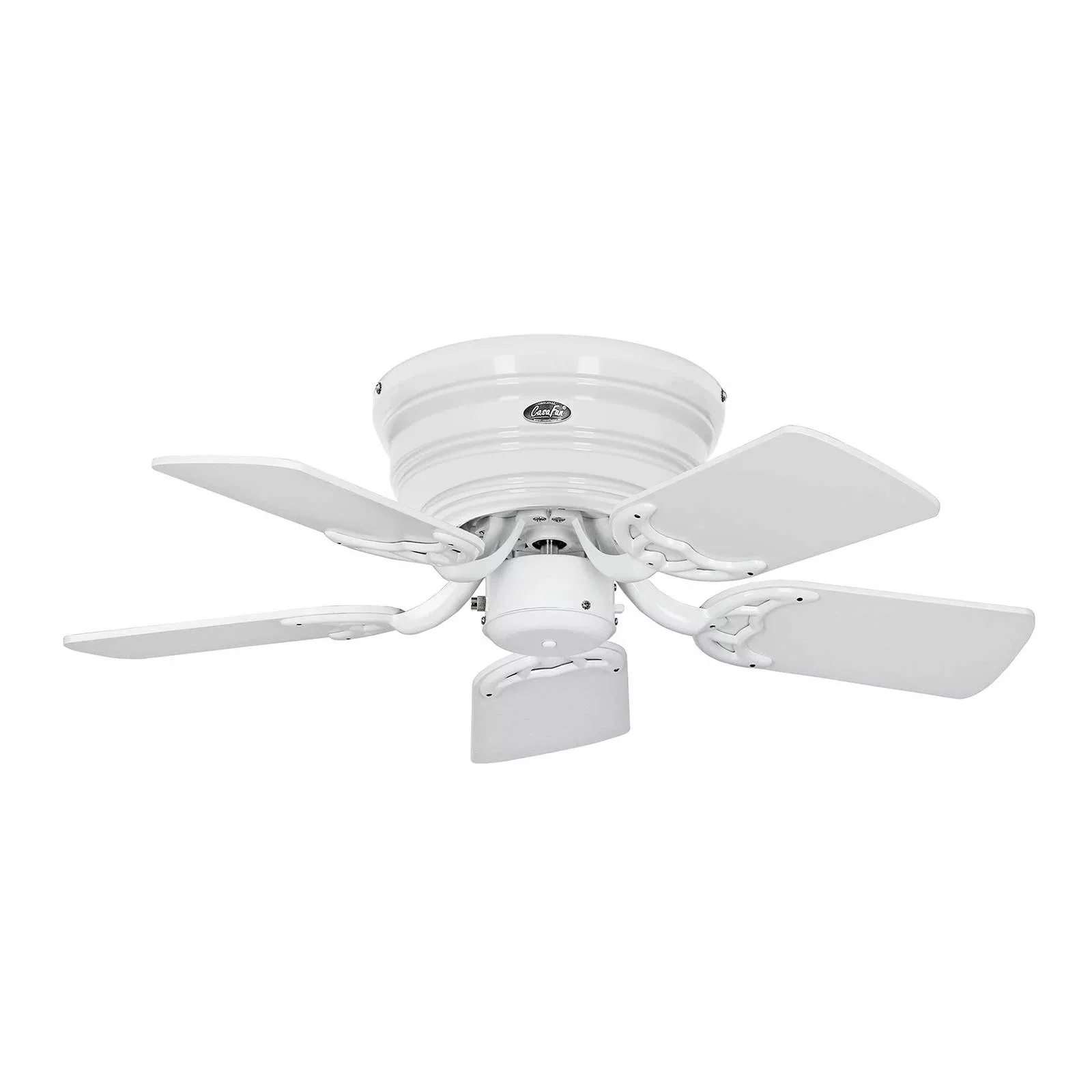 Deckenventilator Classic Flat III weiß Ø 75 cm günstig online kaufen