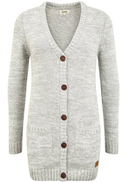 OXMO Strickjacke OXPhilemona Strickjacke mit Holzknopfleiste günstig online kaufen