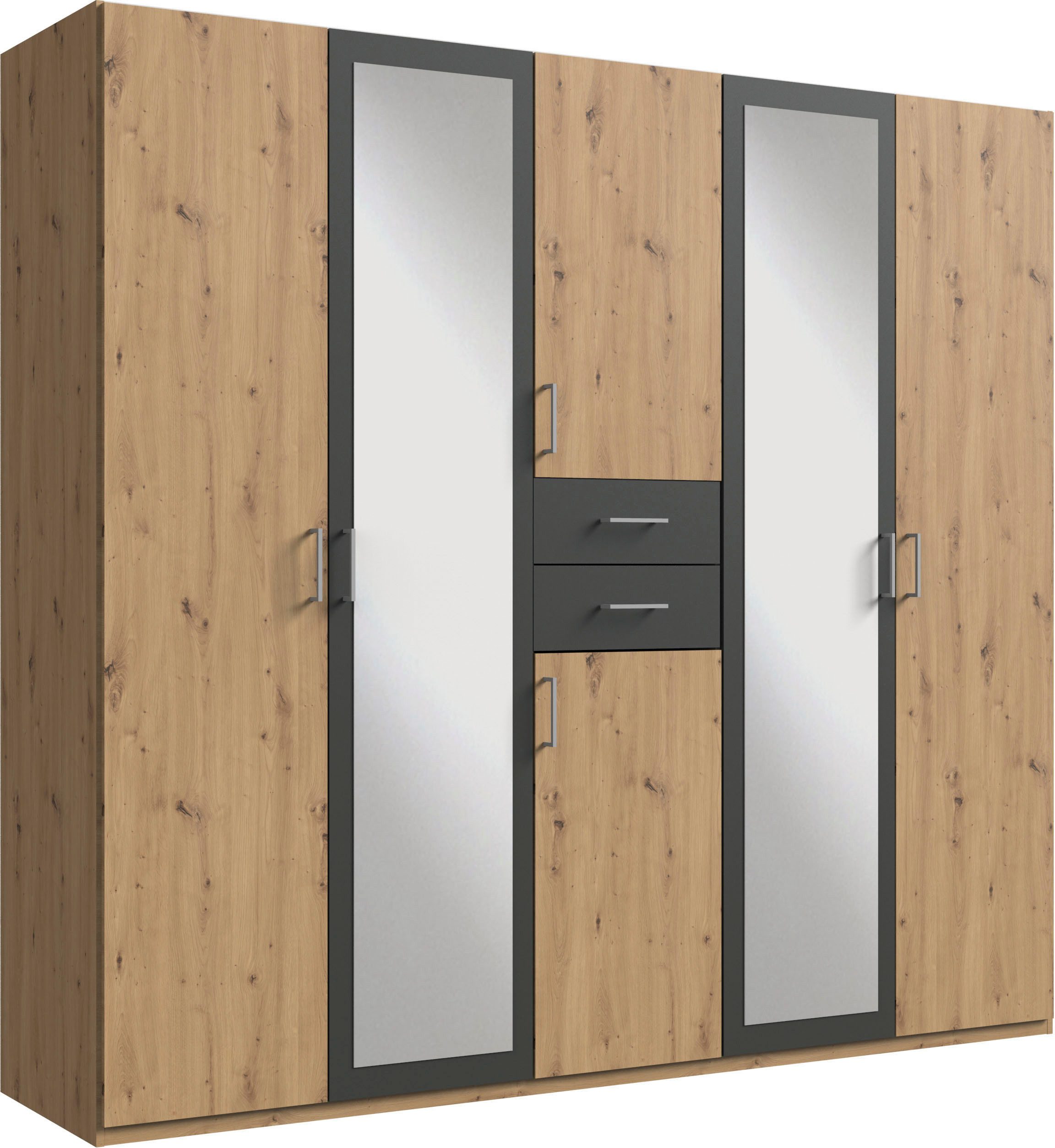 Wimex Kleiderschrank "Diver Drehtürenschrank mit Spiegel, 180, 225 o. 270cm günstig online kaufen