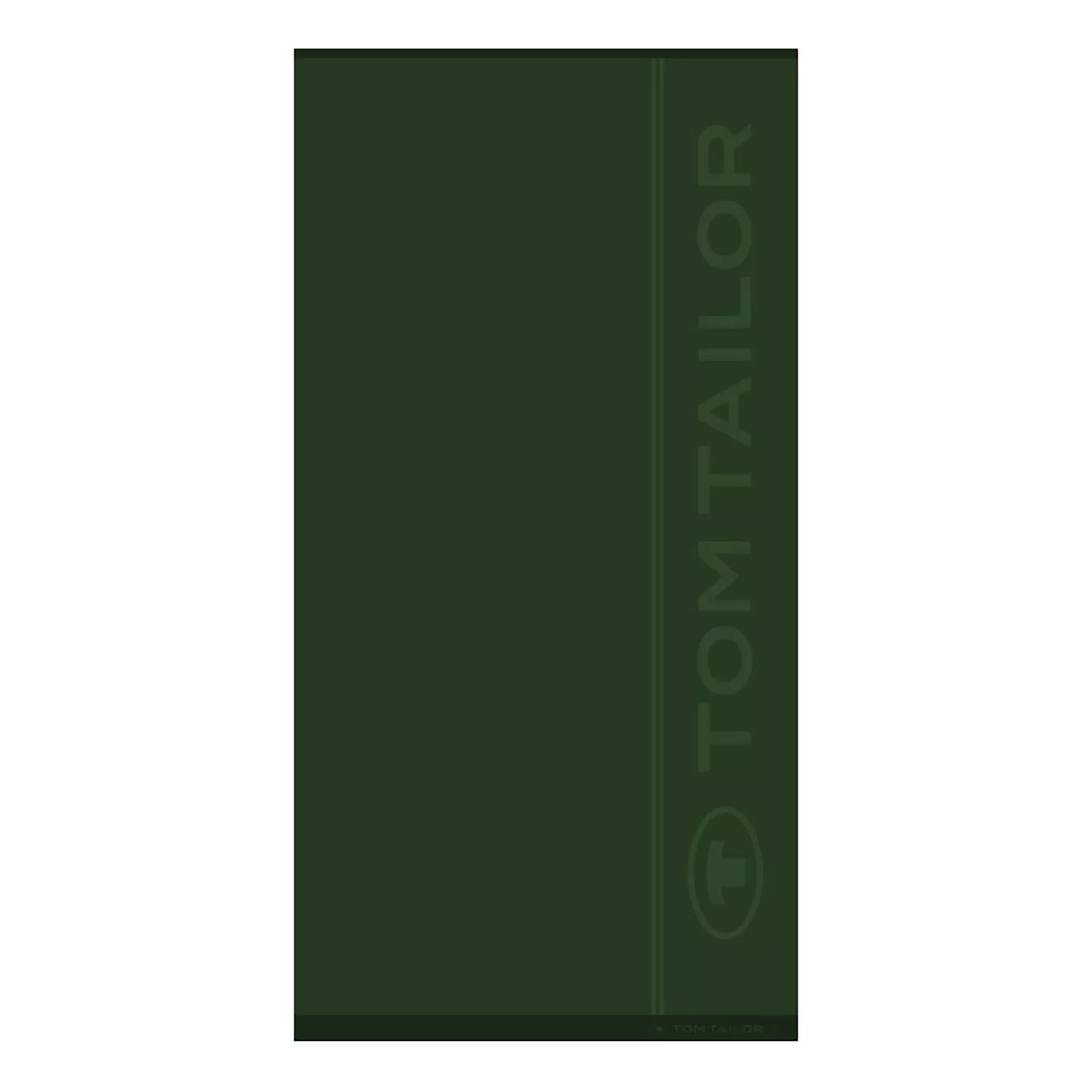 TOM TAILOR Bath Strand-Handtuch Handtücher grün Gr. 90 x 180 günstig online kaufen