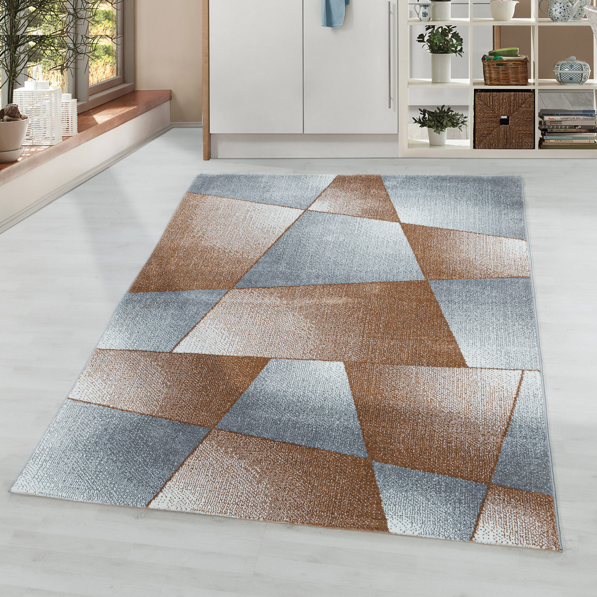 Ayyildiz Teppiche Teppich »RIO 4603«, rechteckig, 8 mm Höhe, Pflegeleicht / günstig online kaufen
