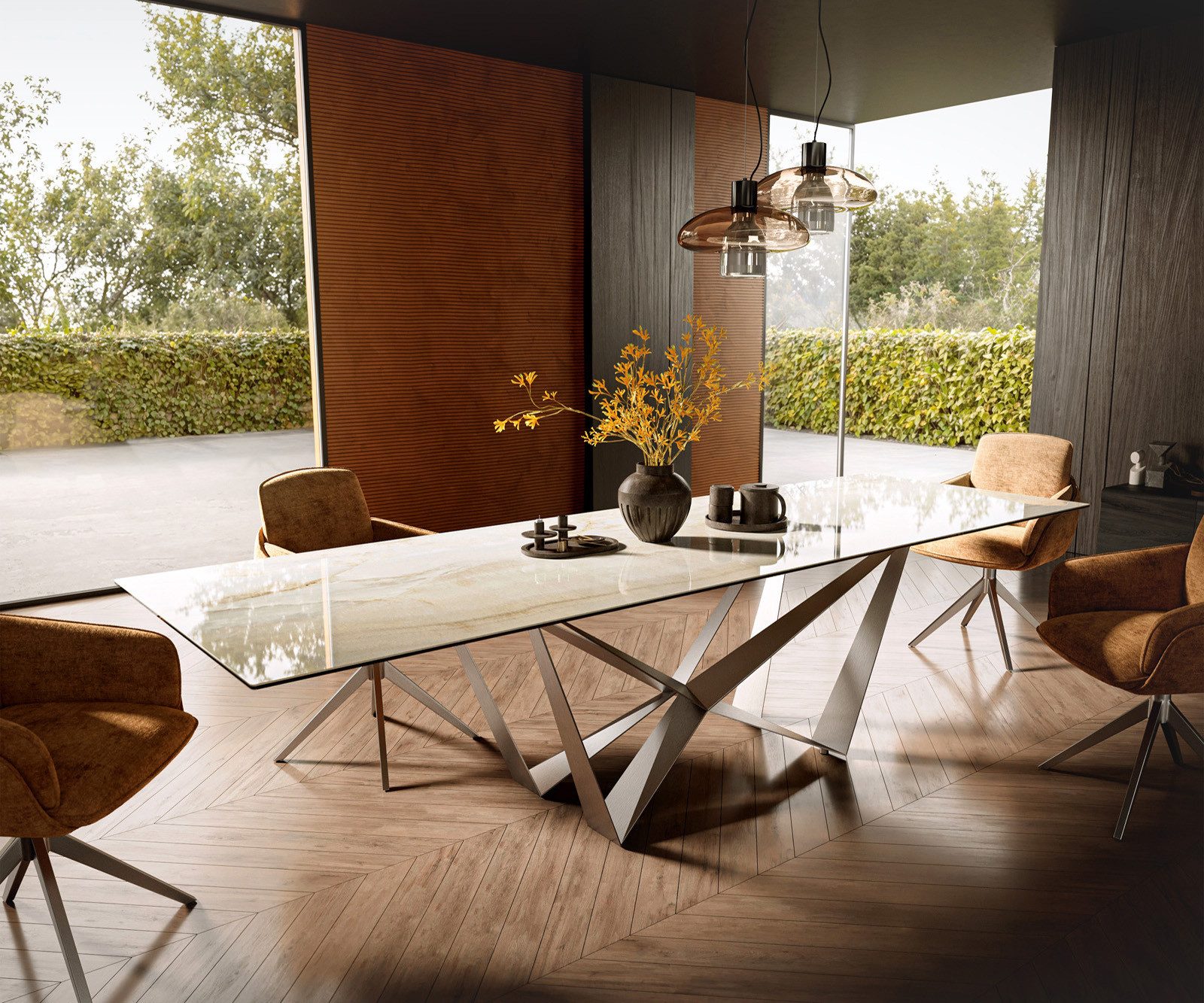 DELIFE Esstisch Edge, Keramik Laminam® Onice günstig online kaufen
