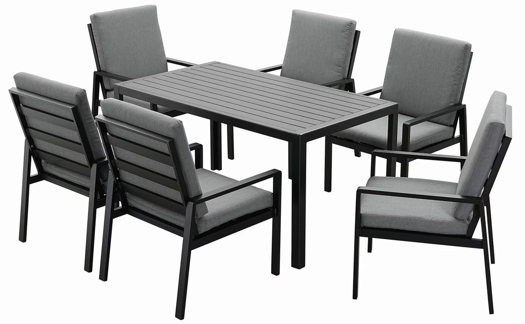 MeXo Gartenlounge-Set Gartenmöbel Set Aluminium, (Garten günstig online kaufen