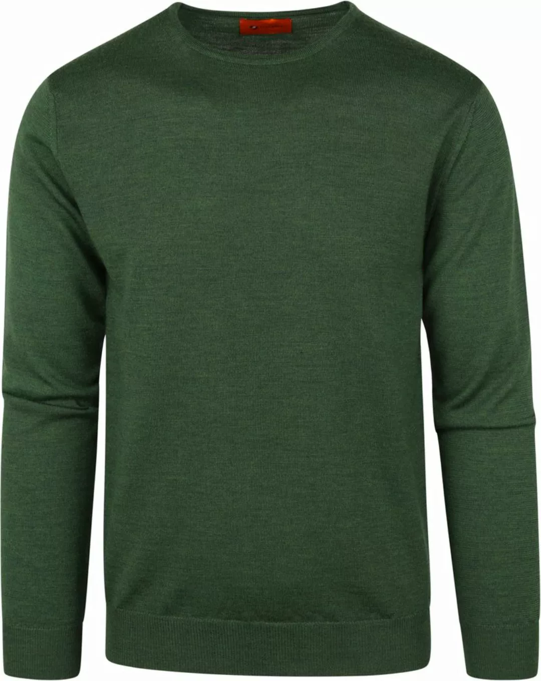 Suitable Merino Pullover O Grün - Größe XXL günstig online kaufen