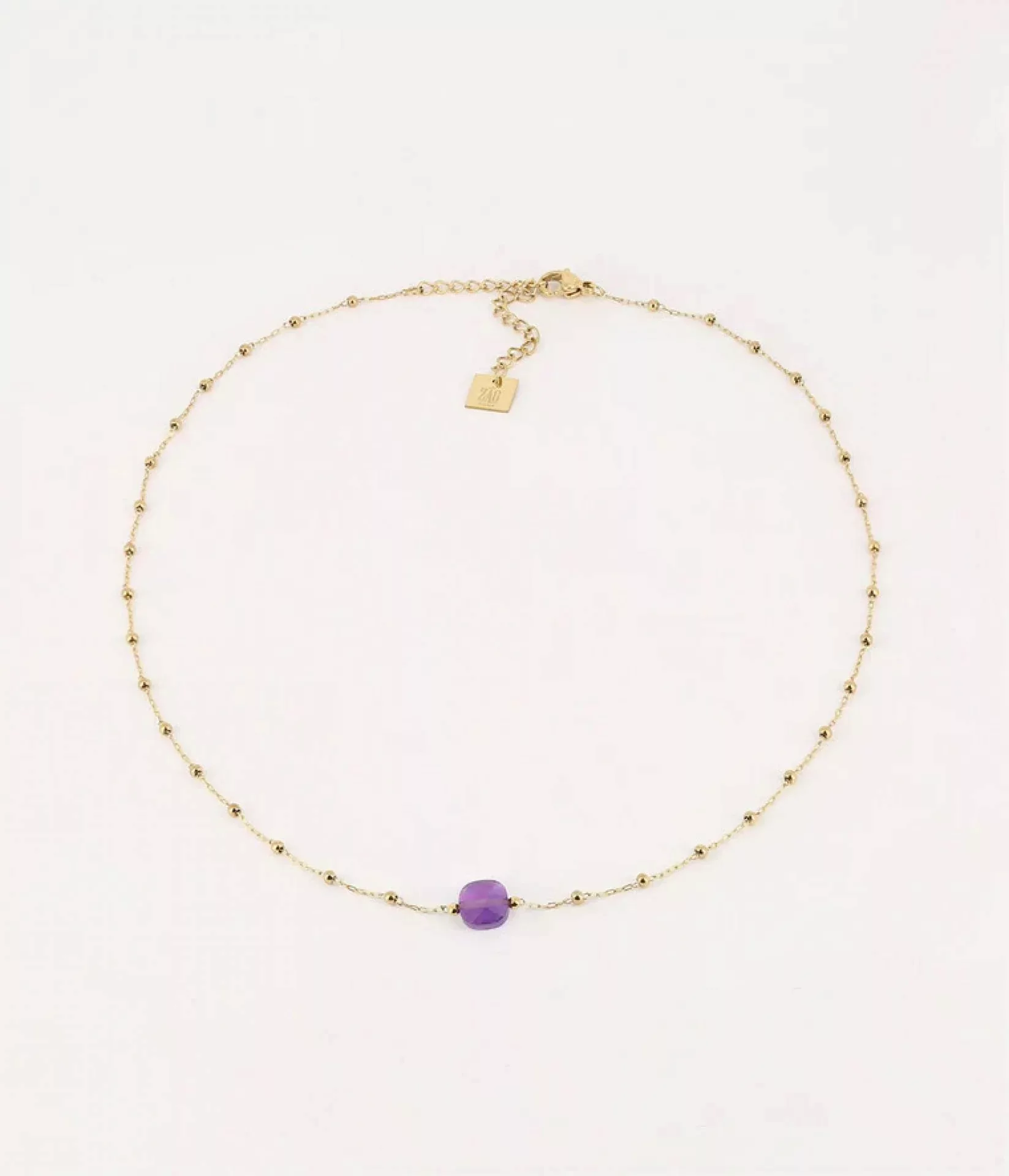 Zag Bijoux Halskette Pablo Gold - Variante: Amethyst günstig online kaufen