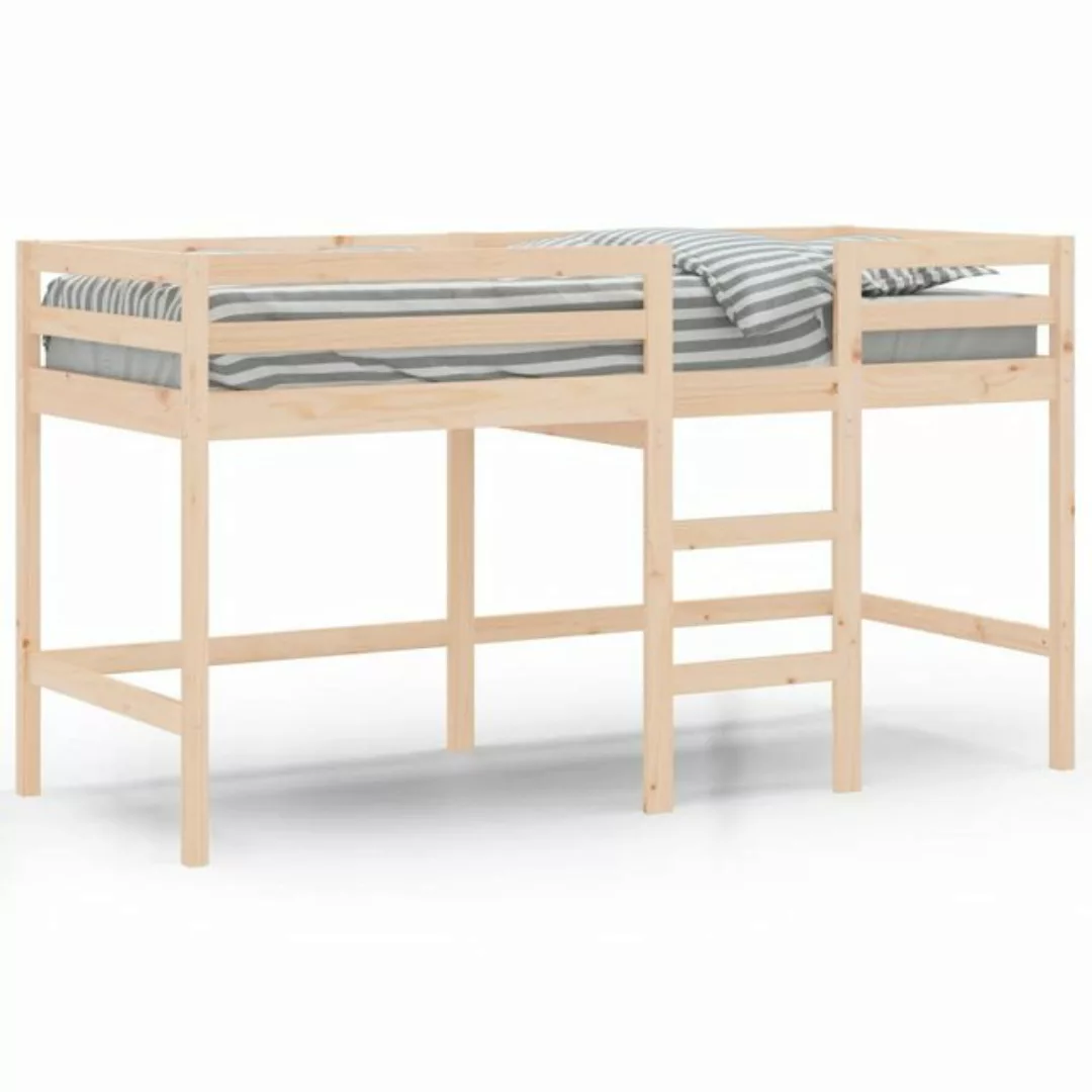 vidaXL Kinderhochbett mit Leiter 90x200 cm Massivholz Kiefer1925462 günstig online kaufen