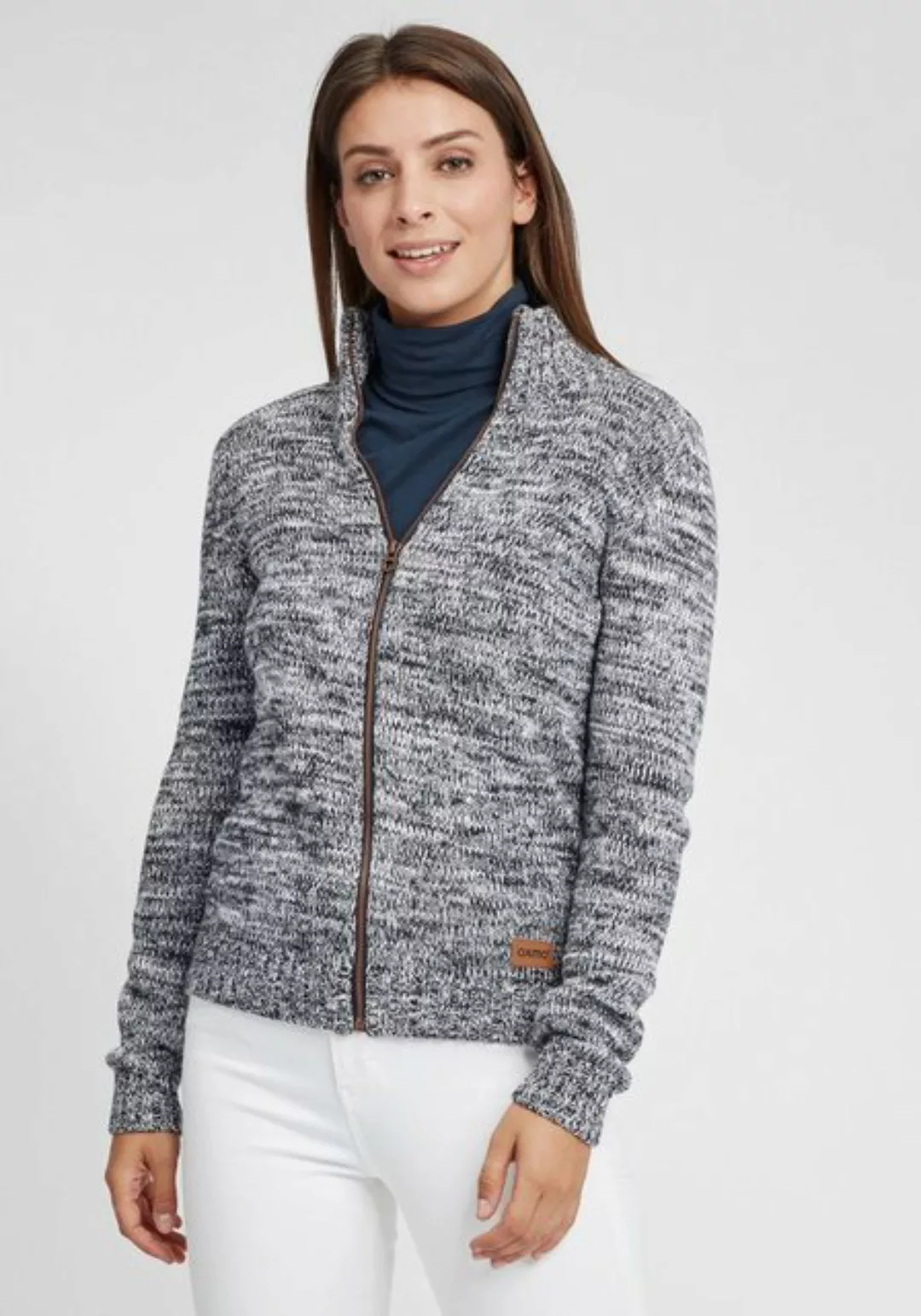 OXMO Strickjacke OXPhenix Cardigan mit Stehkragen günstig online kaufen