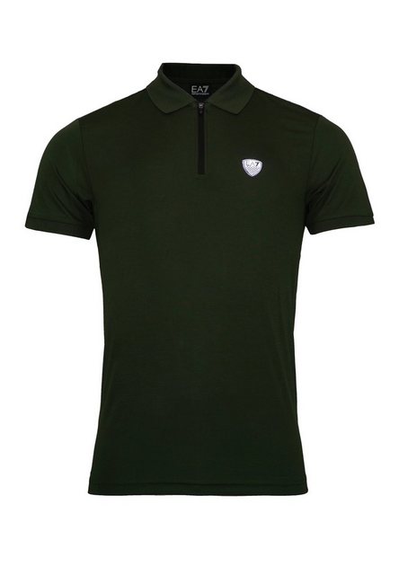 Emporio Armani Poloshirt Shirt Slim Fit Poloshirt mit Reißverschluss (1-tlg günstig online kaufen