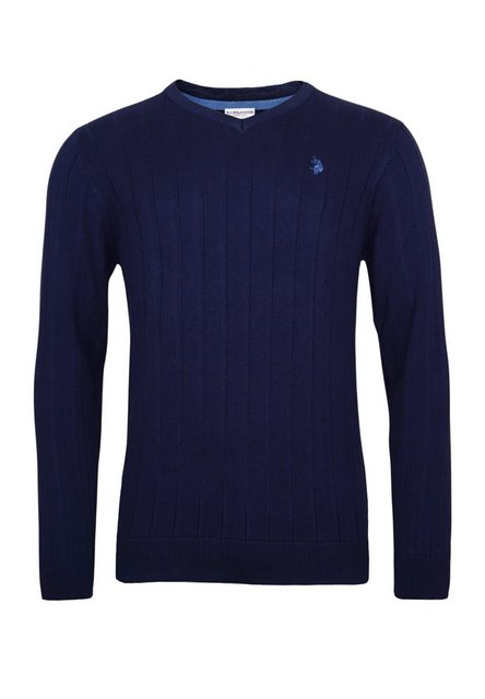 U.S. Polo Assn Strickpullover Pullover V-Neck Sweater (1-tlg) günstig online kaufen