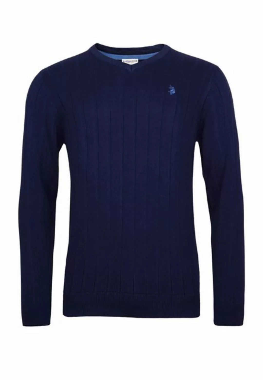 U.S. Polo Assn Strickpullover Pullover V-Neck Sweater (1-tlg) günstig online kaufen