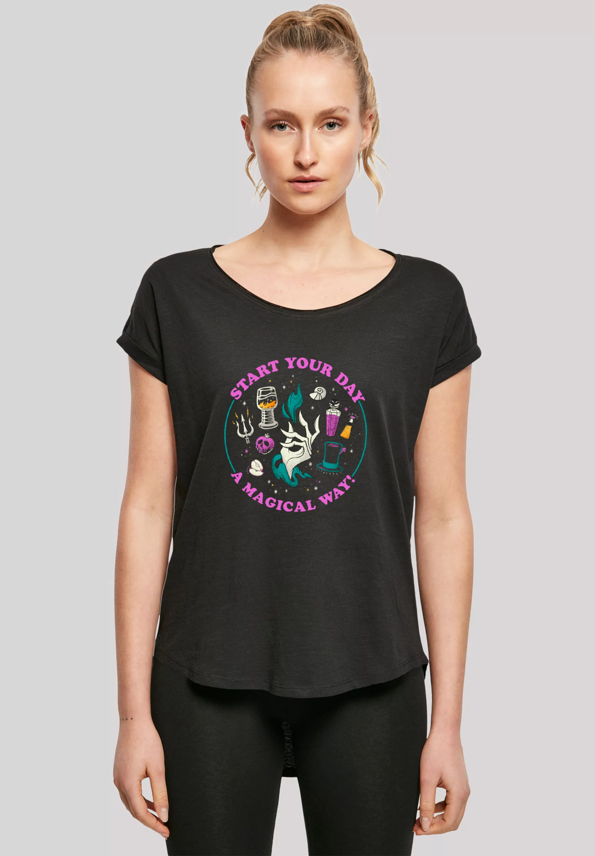 F4NT4STIC T-Shirt "Disney Villians Start Your Day A Magical Way", Premium Q günstig online kaufen