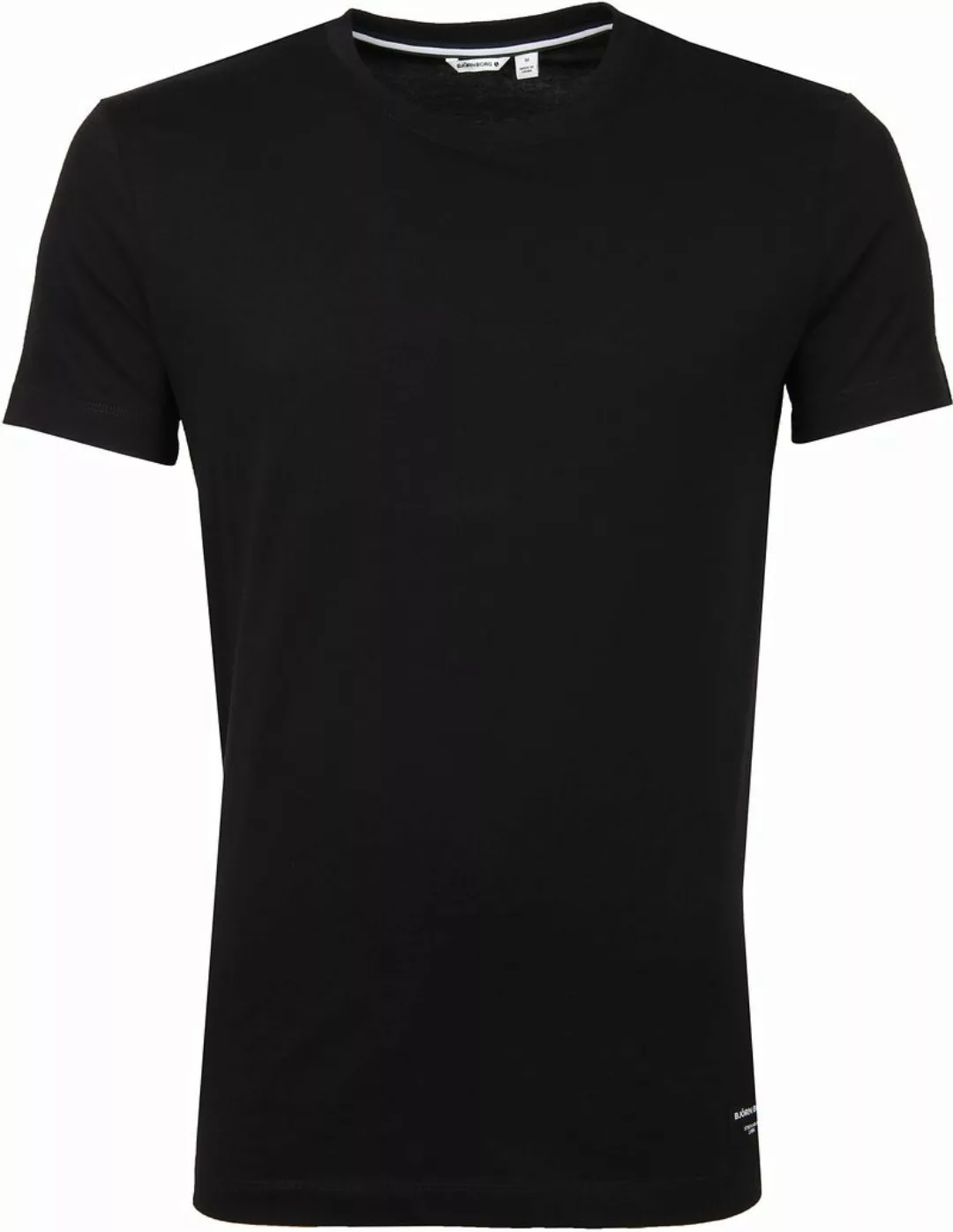 Bjorn Borg Basic T-Shirt Schwarz - Größe L günstig online kaufen