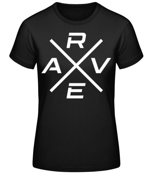 Rave Logo · Frauen Basic T-Shirt günstig online kaufen