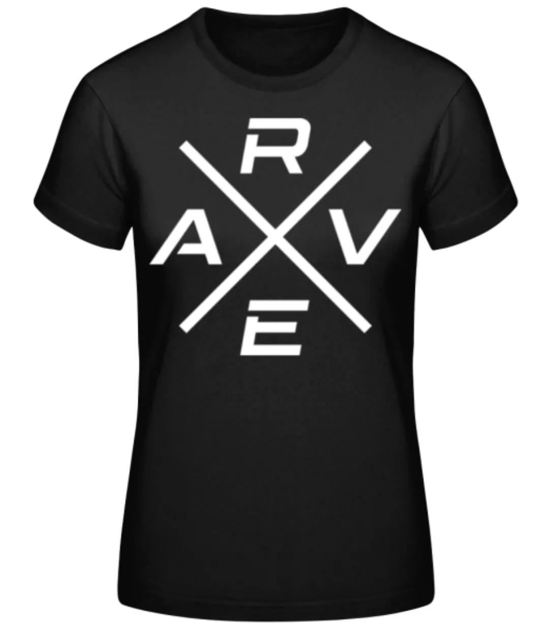 Rave Logo · Frauen Basic T-Shirt günstig online kaufen