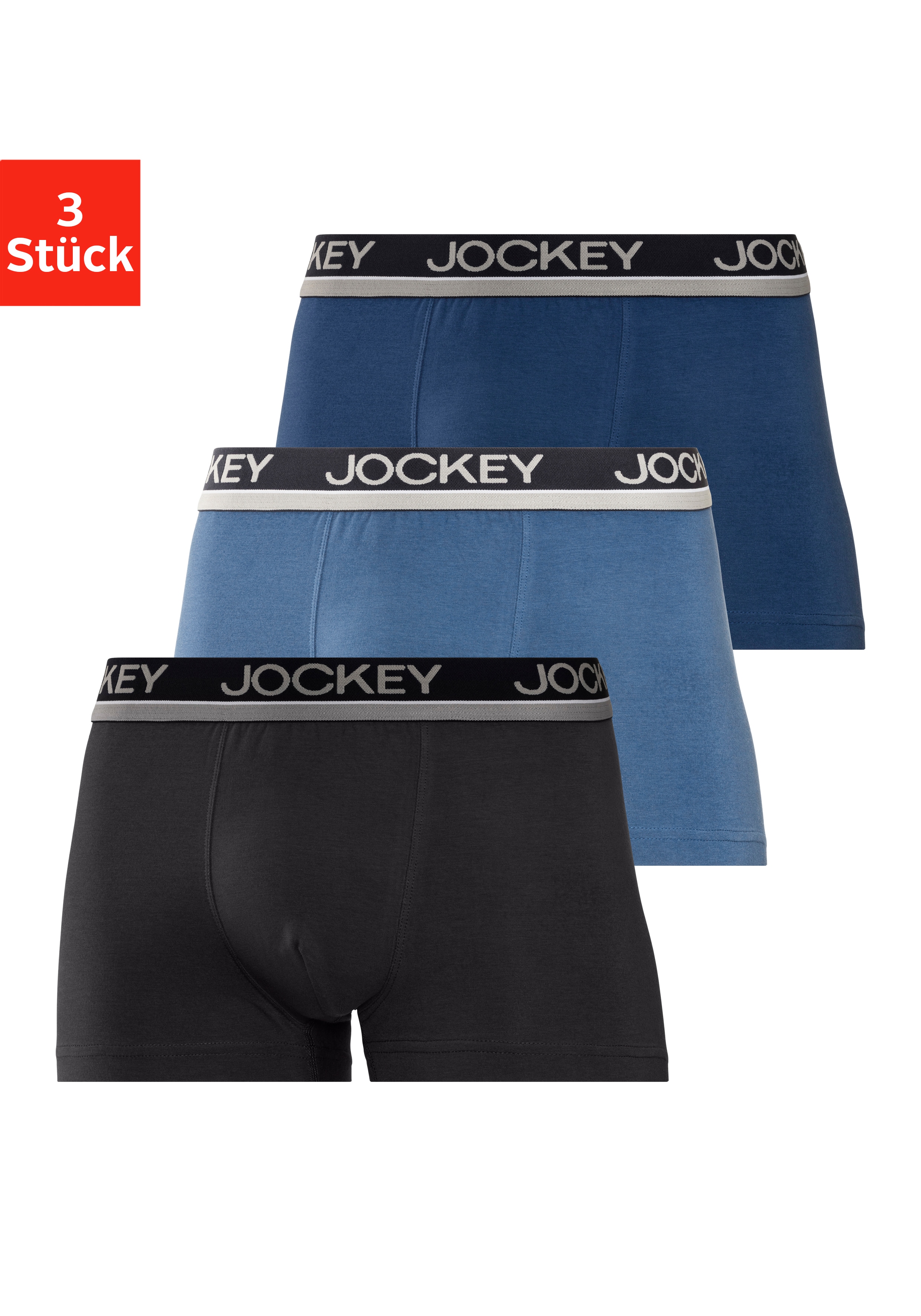 Jockey Boxer, (Packung, 3 St.) günstig online kaufen