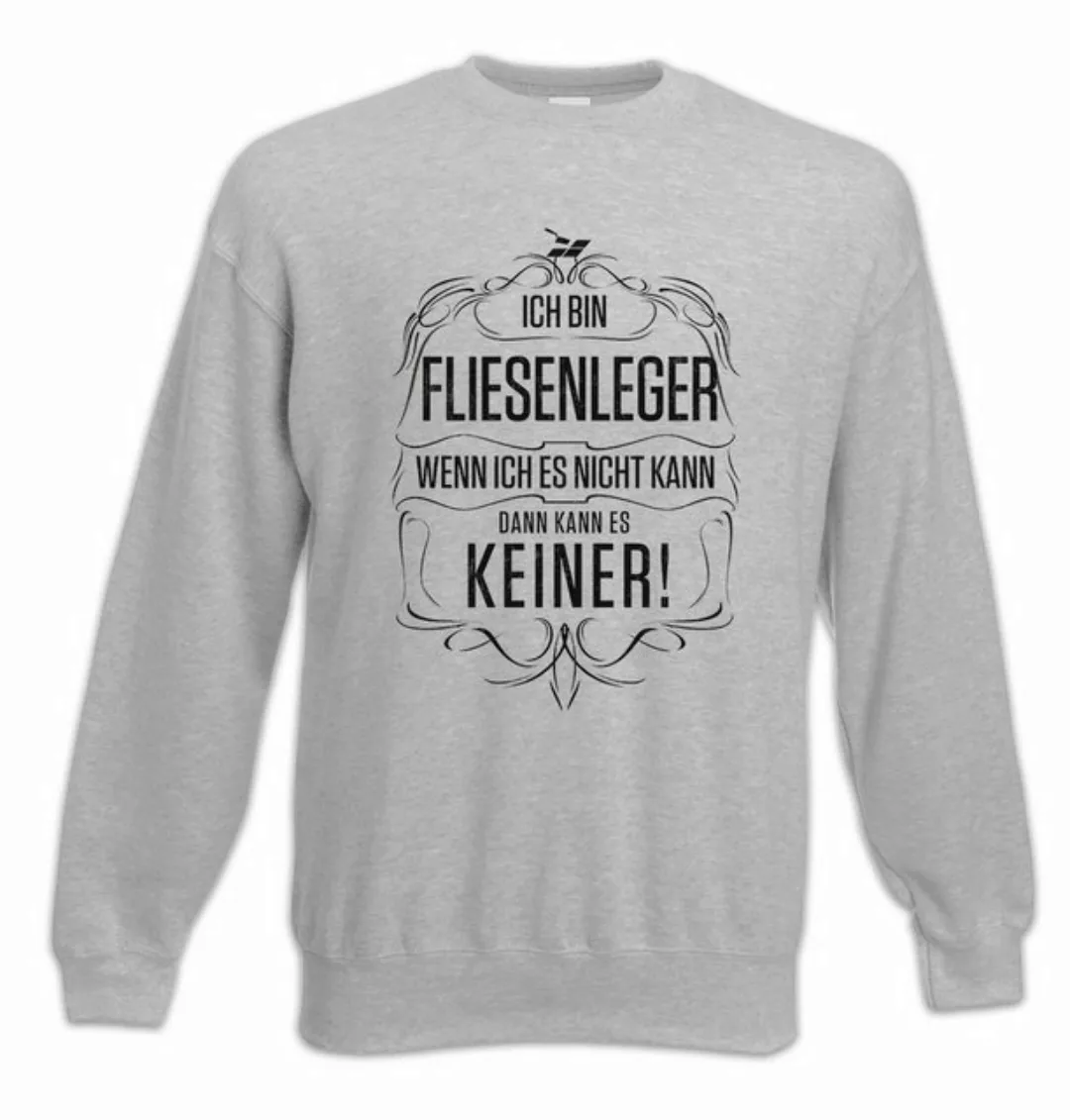 Urban Backwoods Sweatshirt Ich Bin Fliesenleger Sweatshirt Arbeit Beuf Hand günstig online kaufen