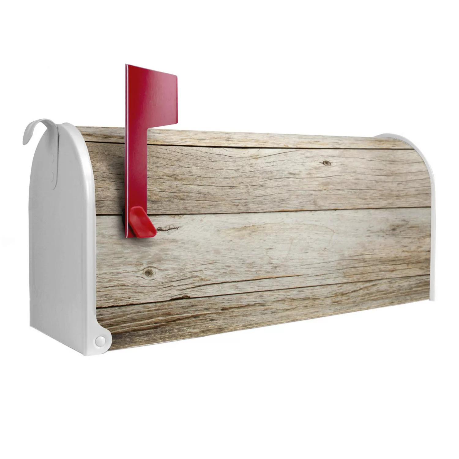 Banjado Amerikanischer Briefkasten Weiß 48x22x16cm US Mailbox Letterbox Pos günstig online kaufen