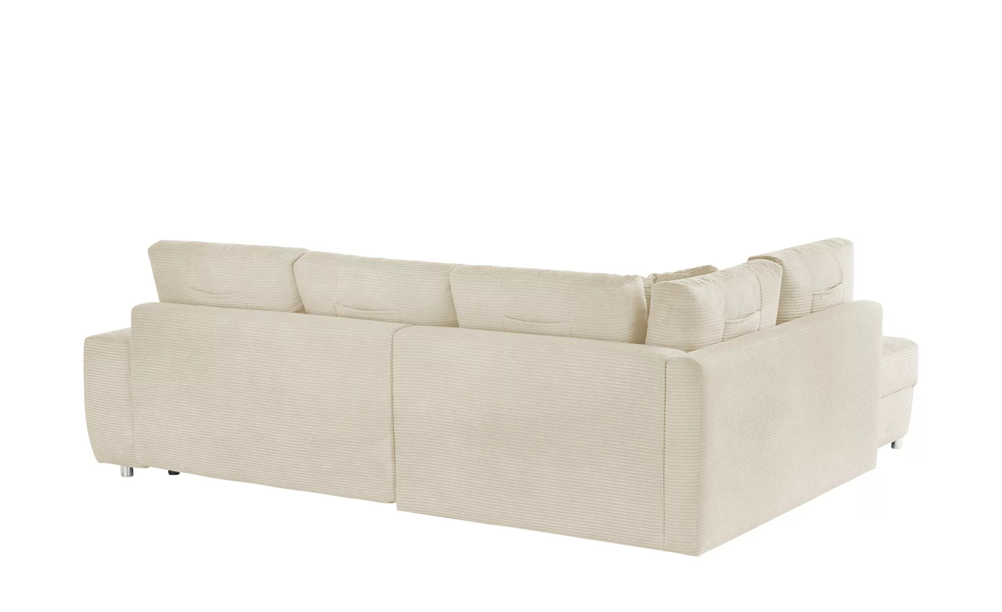 bobb Ecksofa  Arissa de Luxe ¦ creme ¦ Maße (cm): B: 265 H: 84 T: 215.0 Pol günstig online kaufen