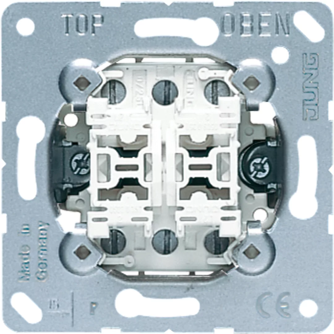 Jung Doppel-Taster 10AX 250V 2 Wechsler 539 U - 539U günstig online kaufen