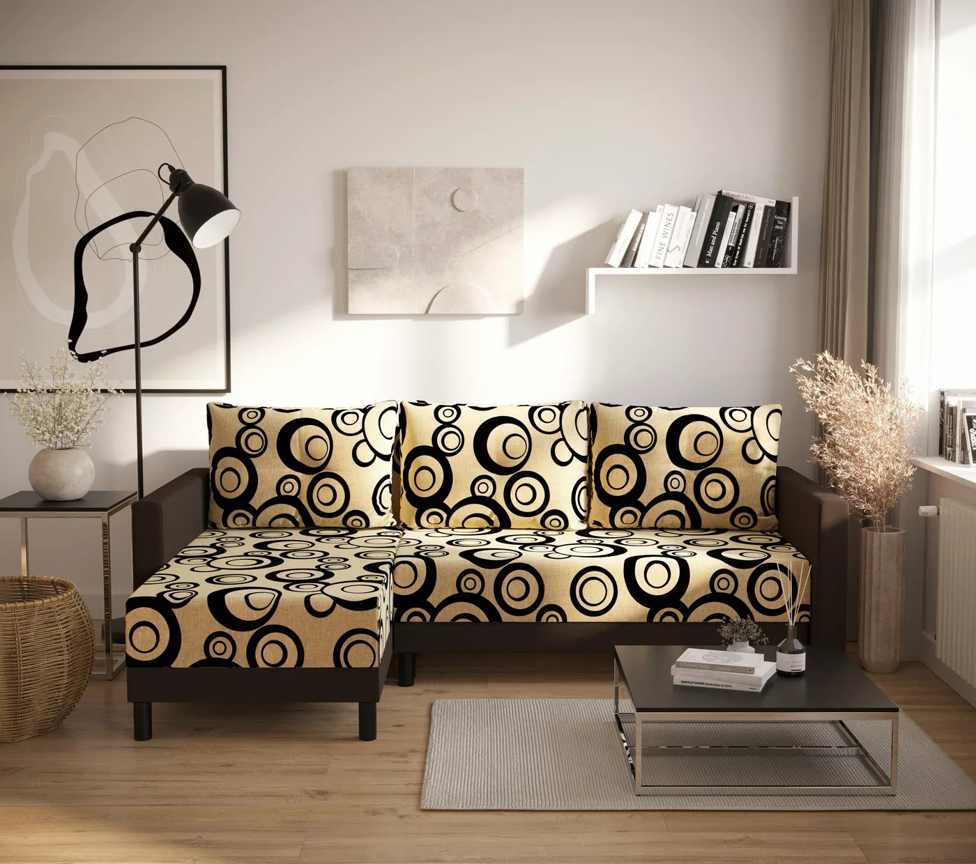 ALTDECOR Ecksofa GREGO-L, Couch mit Schlaffunktion, Wohnzimmer - Wohnlandsc günstig online kaufen