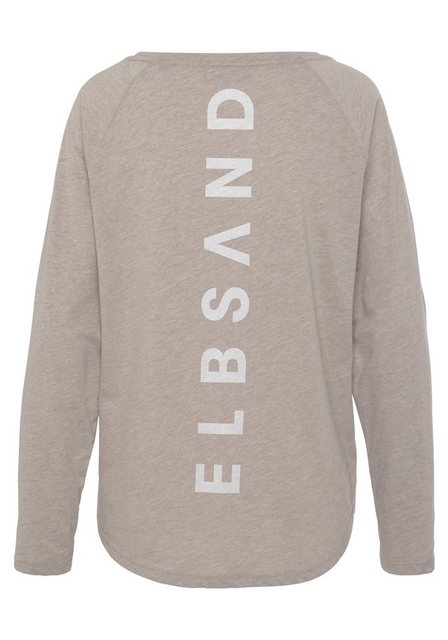 Elbsand Longsleeve Tira mit Logodruck hinten, Langarmshirt, sportlich-casua günstig online kaufen