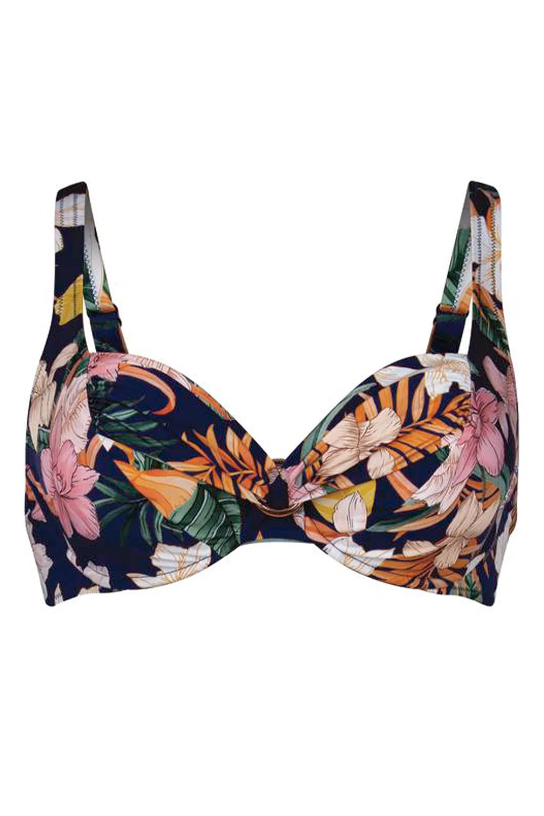 Rosa Faia Bikini-Oberteil Hermine Tropical Sunset 40F mehrfarbig günstig online kaufen