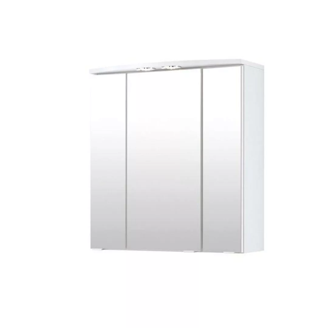 Spiegelschrank UDINE-03, weiß, mit Halogen, B x H x T ca.: 60 x 64 x 20cm günstig online kaufen